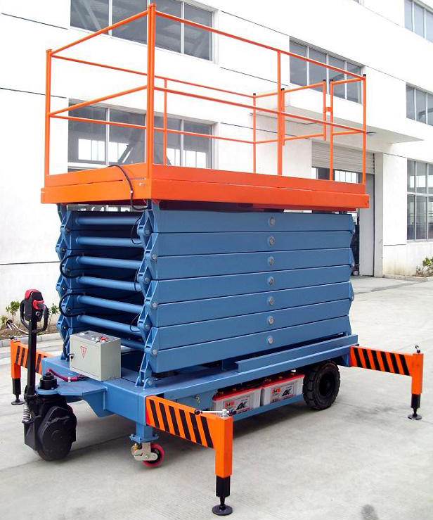 乐东助力行走剪叉式高空作业平台